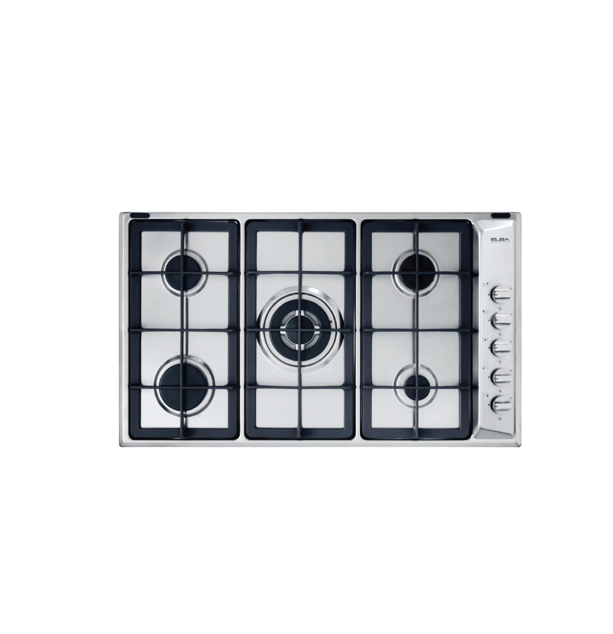 ELBA EN95 545XD 90cm Built-in Gas Hob - Stainless Steel