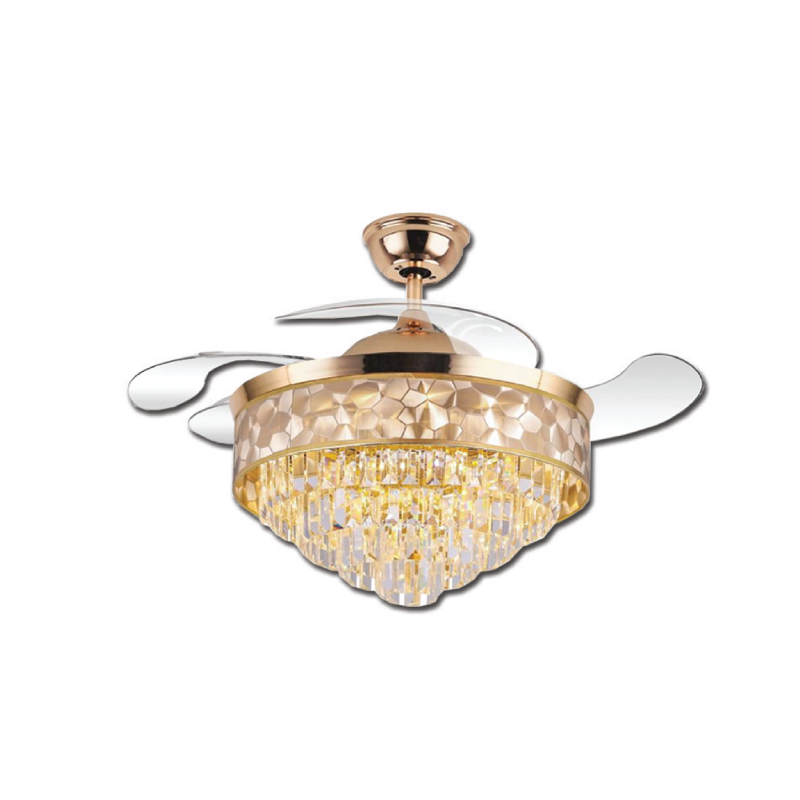 AIFA CF-J42-9117L Ceiling Fan w/ Light - Gold