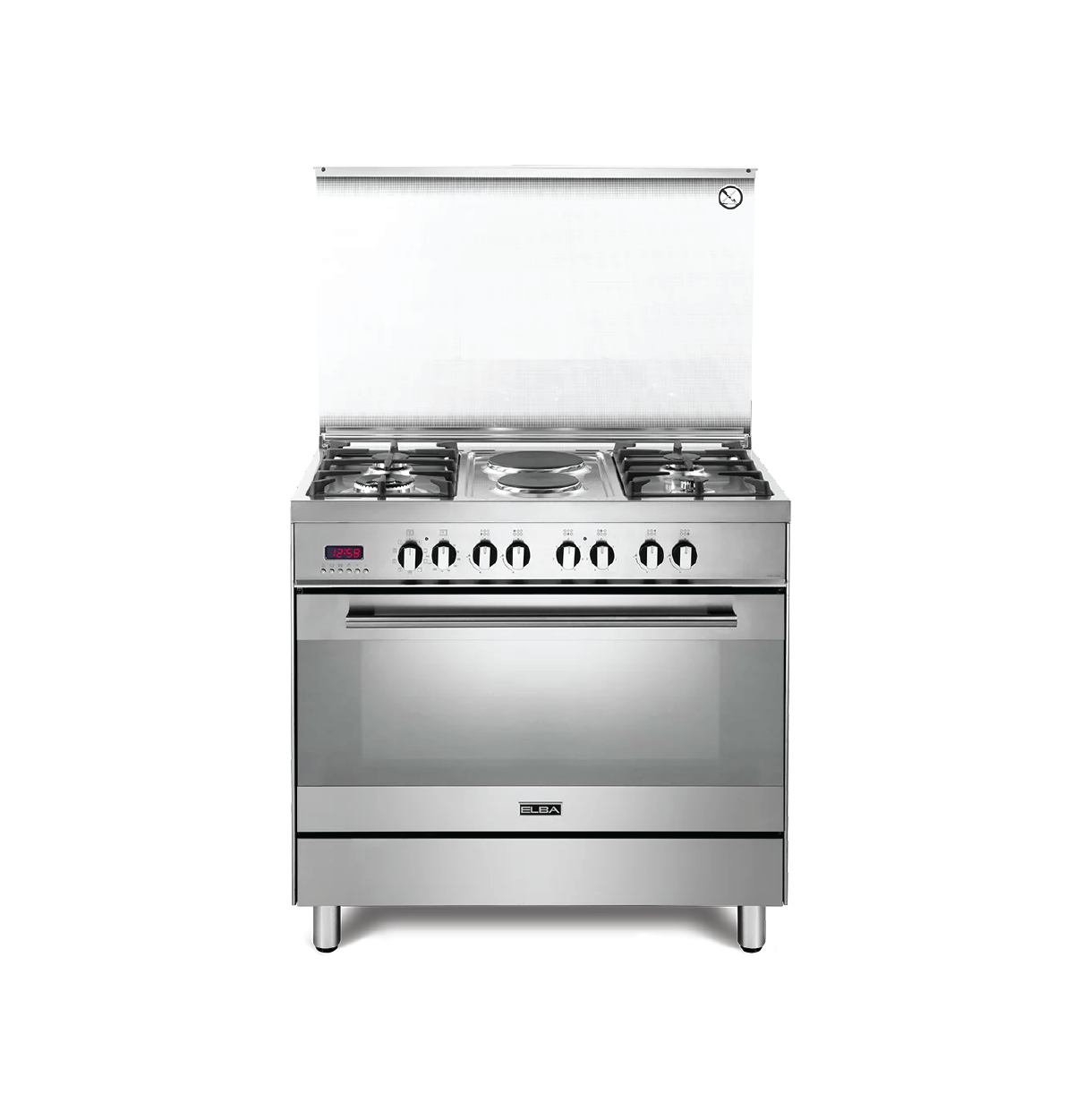 ELBA FEX 9642M 90cm Standing Gas Cooker w/ Electric Multi-function Oven - Stainless Steel