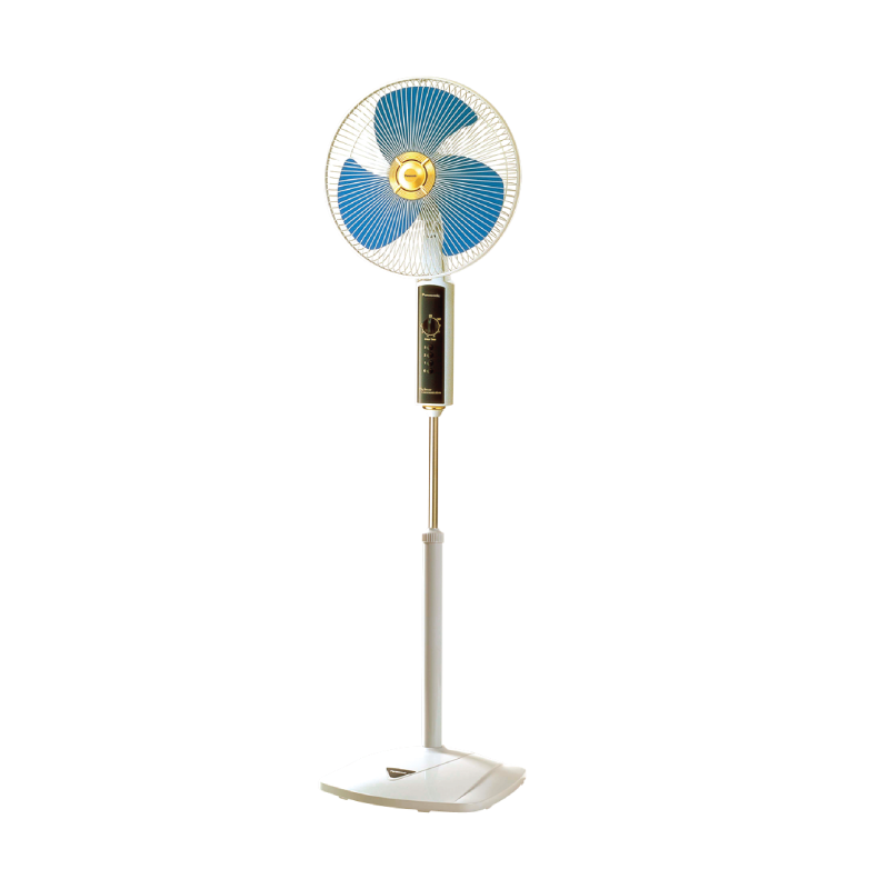 PANASONIC F-407XNBNBH 16" Adjustable Stand Fan - Blue/White