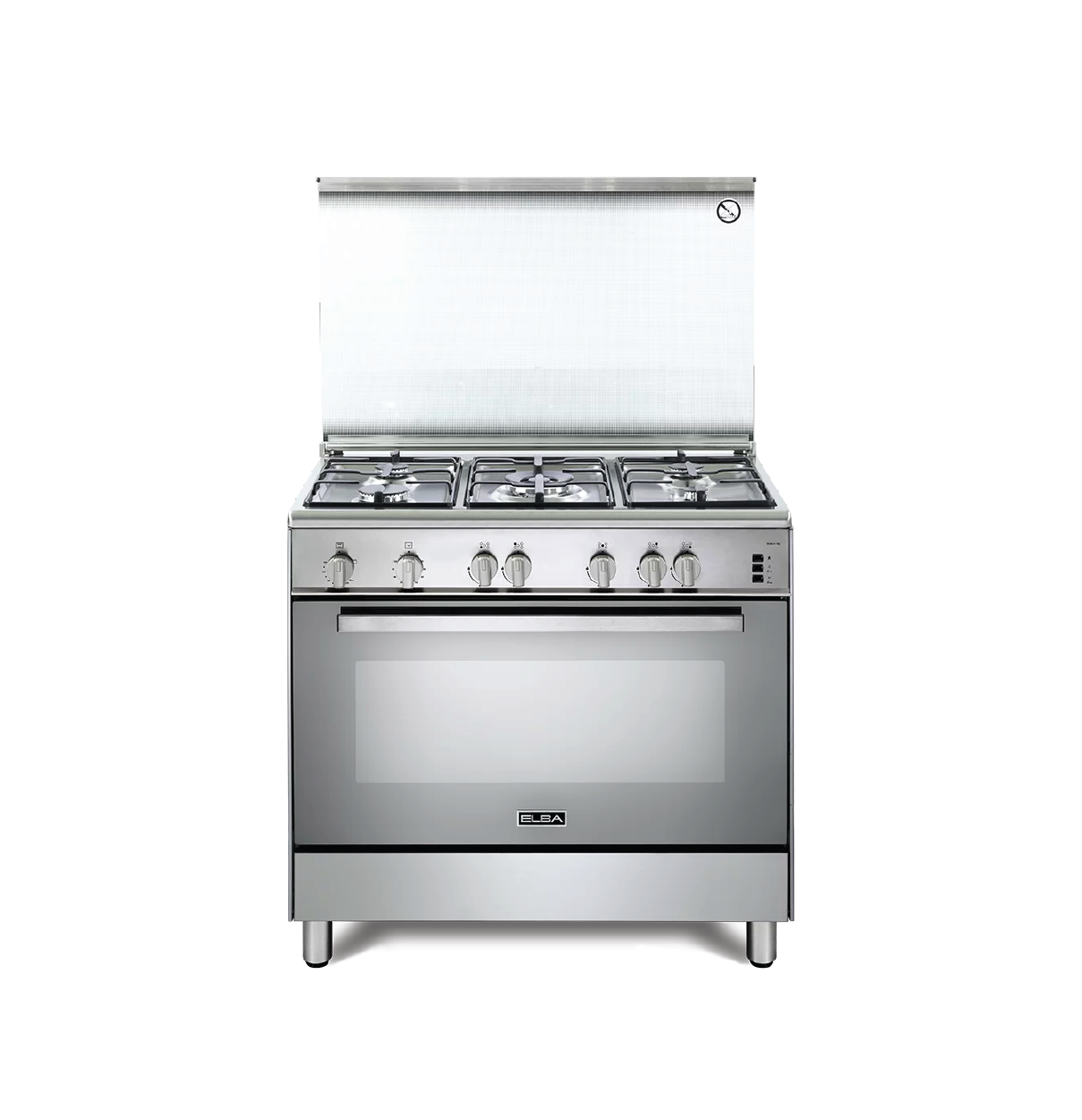 ELBA CXX 965G 90cm Standing Gas Cooker w/ Gas Oven - Stainless Steel