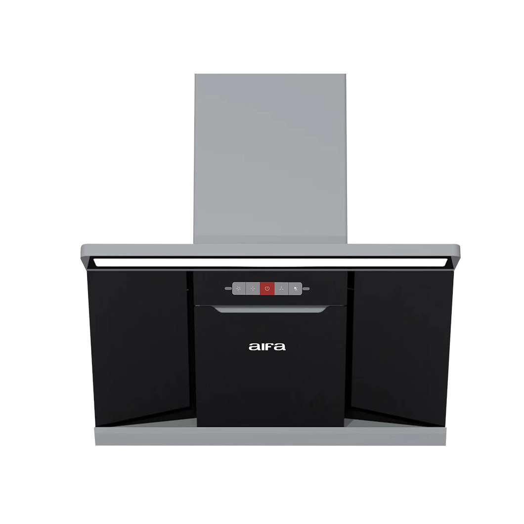 AIFA ADH-939X 100cm Sensor Touch Cooker Hood - Stainless Steel & Black