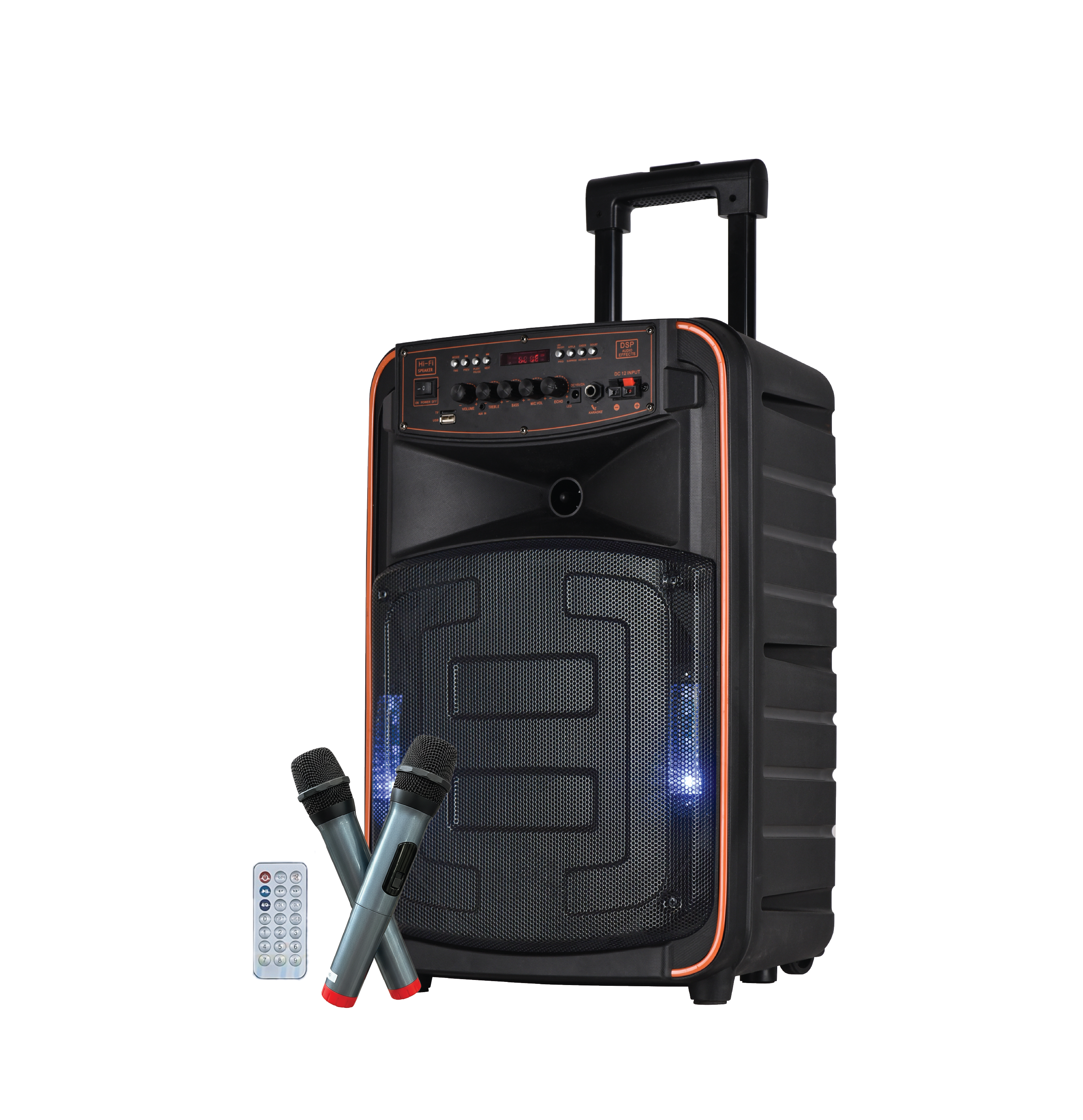 PEVY PV-Z1012K Karaoke Speaker w/ 12" Woofer & Laser Lights