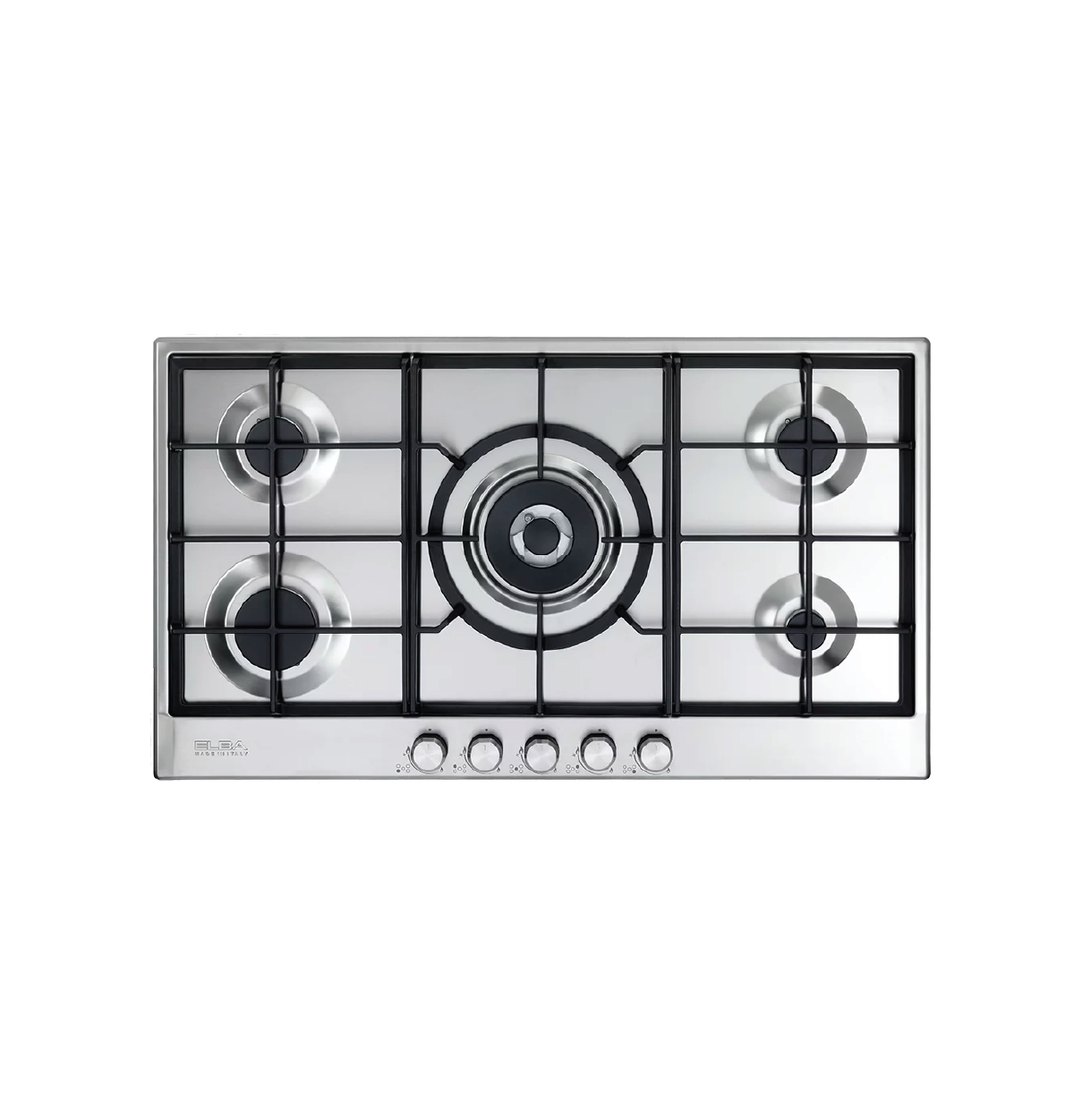 ELBA ELIO 95 545 90cm Built-in Gas Hob - Stainless Steel
