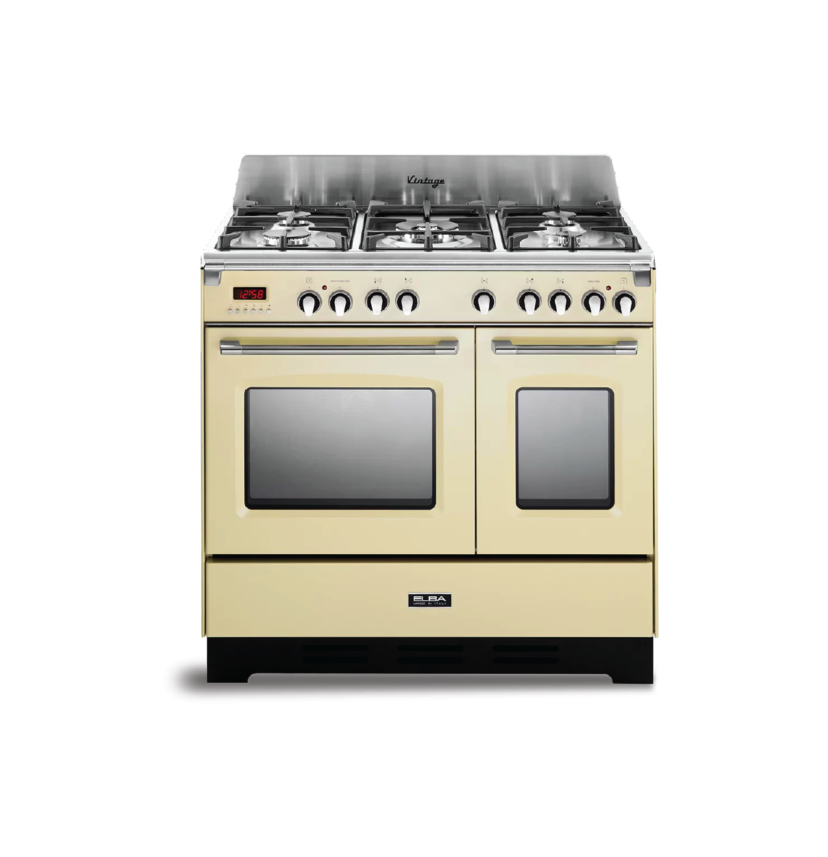 ELBA VC 965TM 90cm Standing Gas Cooker w/ Dual Electric Multi-function Oven - Cream