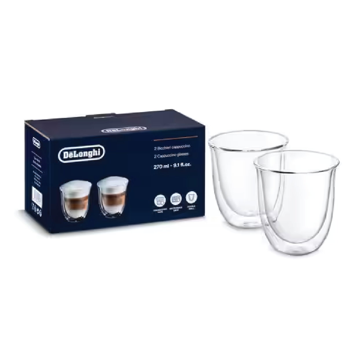 DELONGHI Glass (Cappuccino)