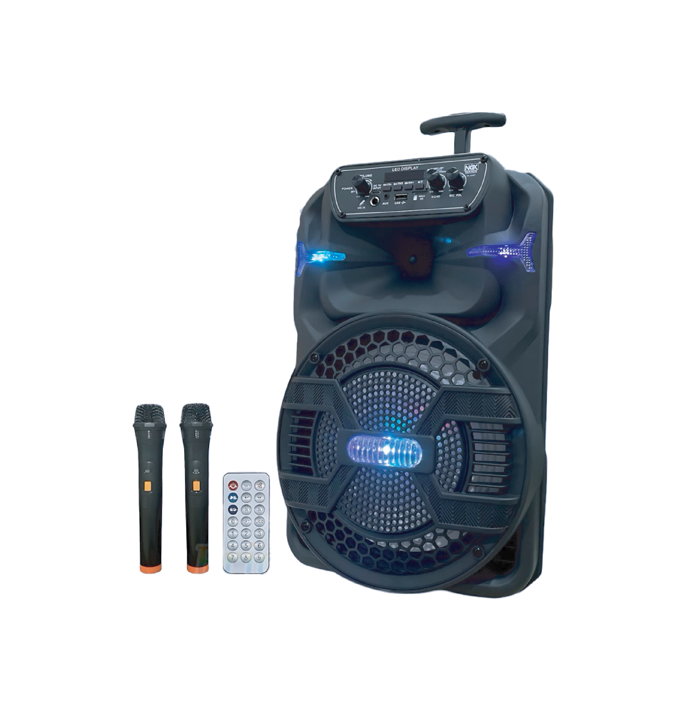 PEVY PV-Z822W Karaoke Speaker w/ 8" Woofer & RGB Light