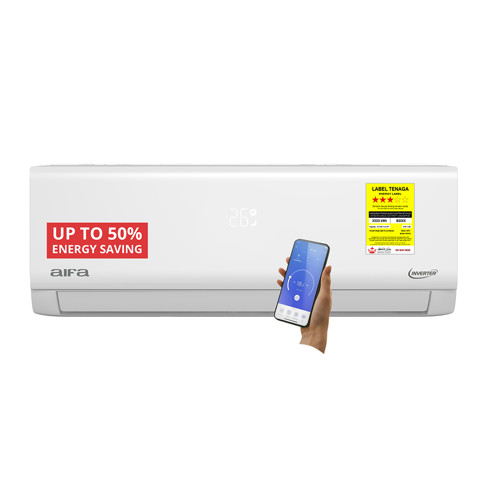 AIFA DC-M23-WiFi 2.5HP Split Type Inverter Aircon w/ WiFi Control