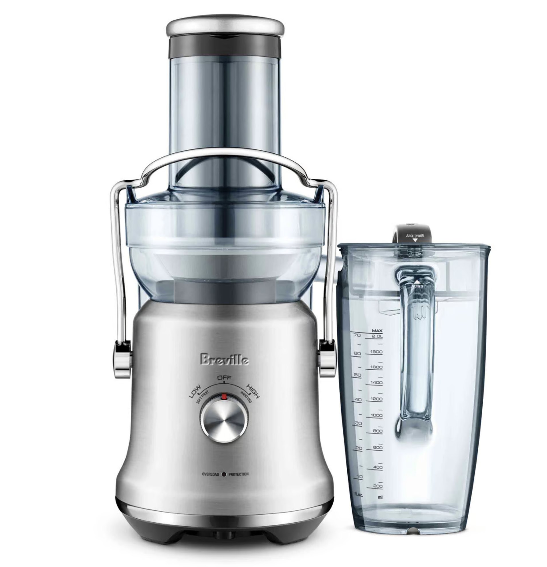 BREVILLE BJE530BSS "the Juice Fountain Cold" Plus