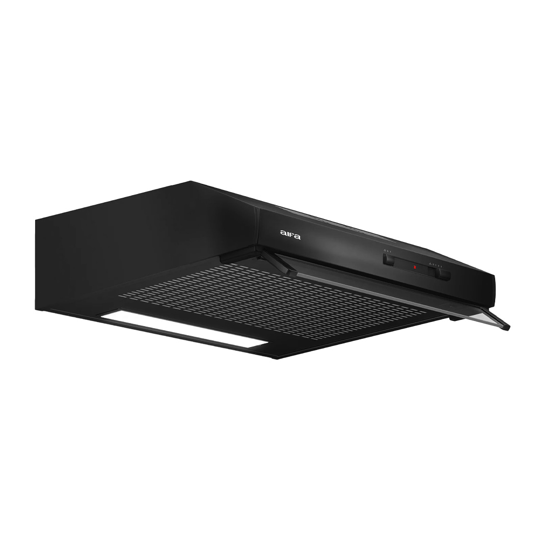 AIFA ACH-903BK/SS 90cm Cooker Hood - Black & Stainless Steel